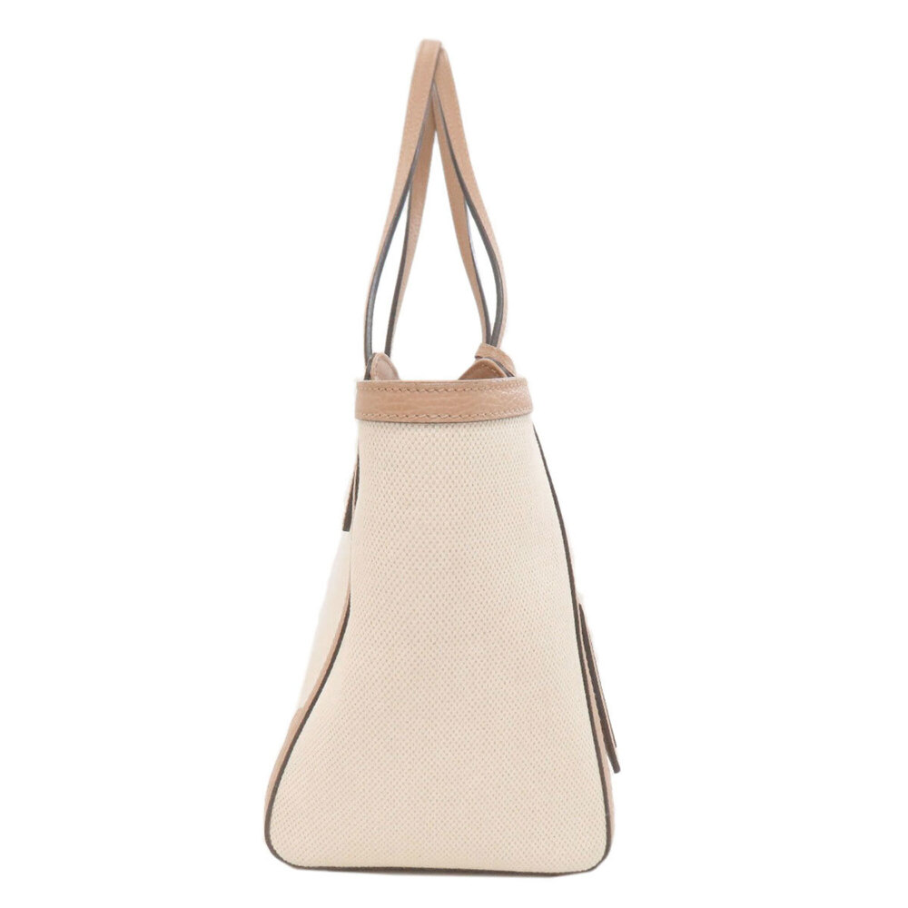 GUCCI Authentic Cream Canvas Tote Bag - Picture 3 of 16